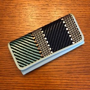 Blue RFID Portected Wallet